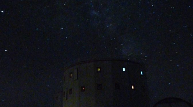 the milkyway over concordia base